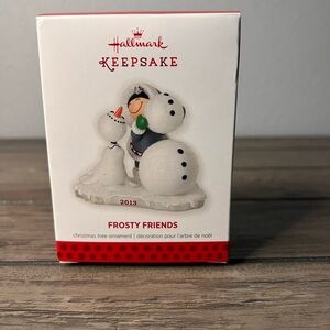 Hallmark Keepsake NEW 2013 "Frosty Friends" Christmas Ornament 34th in  series‎